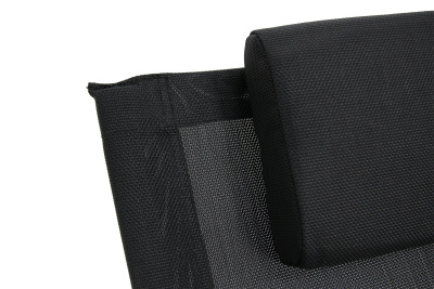 Лежак -качалка Концепт текстилен (черный) 