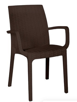 стул коричневый