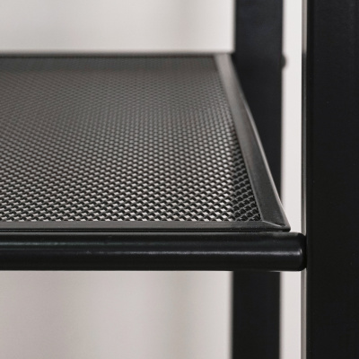 Стеллаж . ТОРОНТО 23 1 уп  (Черный)