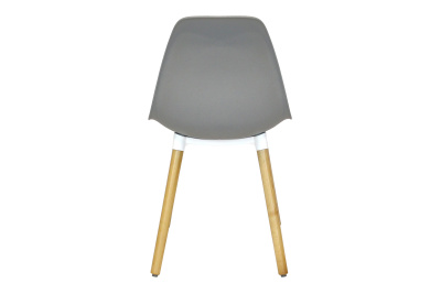 Стул пластиковый Брава серый new