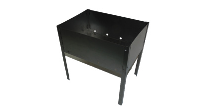 Мангал сборный Походный без шампуров в сумке 350х240