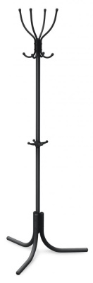 Вешалка напольная ВК4 4 крючка (черная)