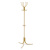 Вешалка напольная ВК6 6 крючков (золотая)