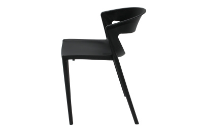 Стул пластиковый ЕВОК черный