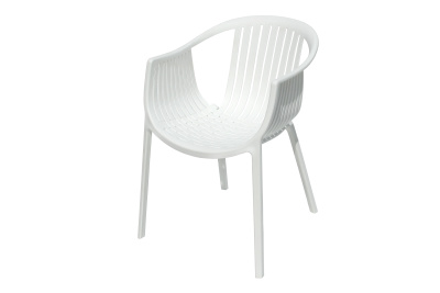 Стул пластиковый ЭСКАЛЕЙТ белый