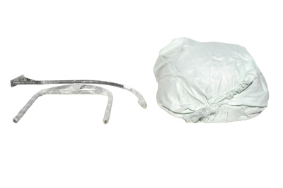 Кресло подвесное двойное Ортис (стойка+основание черный,корзн. корич.,подуш. беж. 3уп. (В))