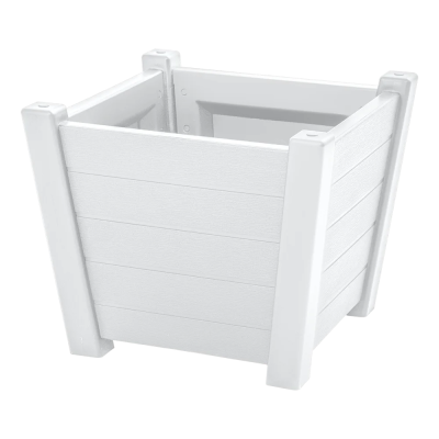 Кашпо Прованс 30л (белый)