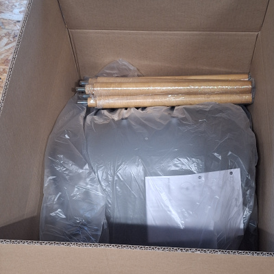 Стул пластиковый Брава серый new