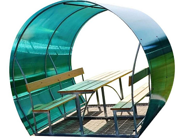 Беседка Пион (белый фон)