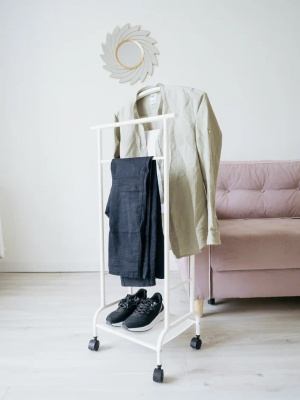 Вешалка костюмная Римини 2М (белый)