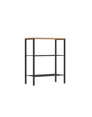 Стеллаж . ТОРОНТО 23 1 уп  (Черный)