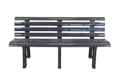 Скамья пластиковая  (антрацит)