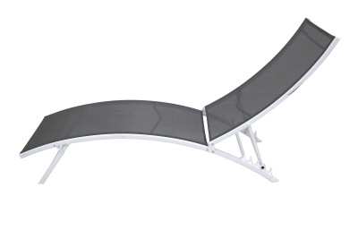 Лежак складной Локи УЦЕНКА (царапины) текстилен (серый) (1 уп)