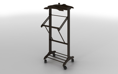 Вешалка напольная Элиса (венге, черный №3499 или №2031)