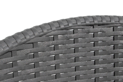 Кресло пластиковое Ola Dom (антрацит)