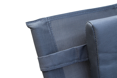 Лежак -качалка Джерси текстилен (серый) 