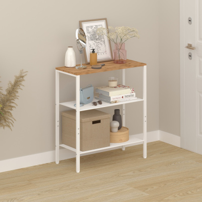 Стеллаж . ТОРОНТО 23 1 уп  (Белый)