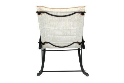 Кресло -качалка текстилен (бежевый)  