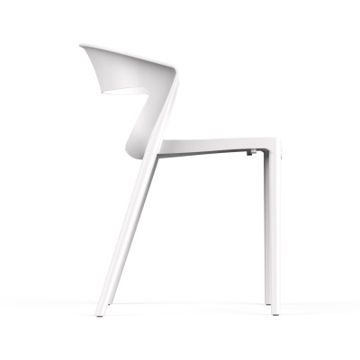 Стул пластиковый ЕВОК белый