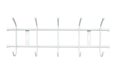 Вешалка настенная ВН5/МБ 5 крючков (матовый белый)