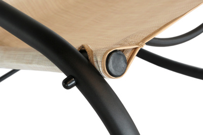 Кресло -качалка текстилен (бежевый)  