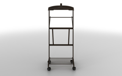 Вешалка напольная Элиса (венге, черный №3499 или №2031)