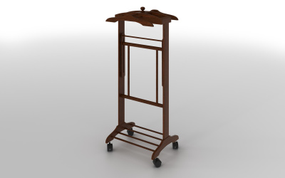 Вешалка напольная Элиса (вишня тёмная №4)