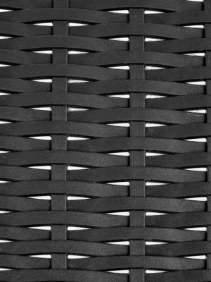 Диван пластиковый Ola Dom (антрацит)