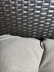 Набор мебели Версаль ПРЕМИУМ  1 уп (ротанг коричнево-золотистый, подушки бежевые) (Т) 