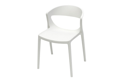 Стул пластиковый ЕВОК белый