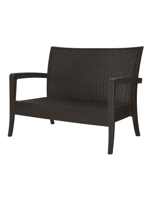 Диван пластиковый Ola Dom (коричневый)