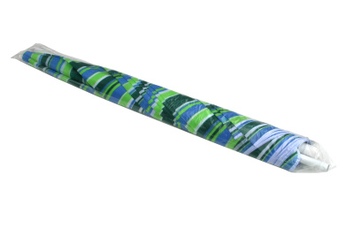 Зонт  2,0м бирюзовая полоска (уп.12шт.) 2 части