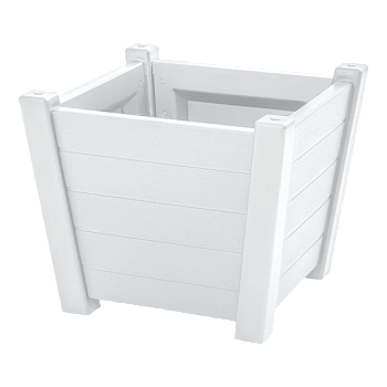 Кашпо 30л белый