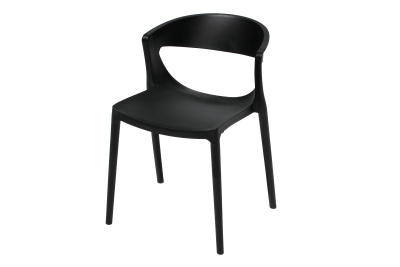 Стул пластиковый ЕВОК черный