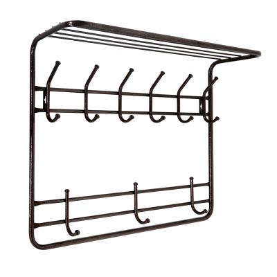 Вешалка 2-х ярусная 80 см (медный антик)