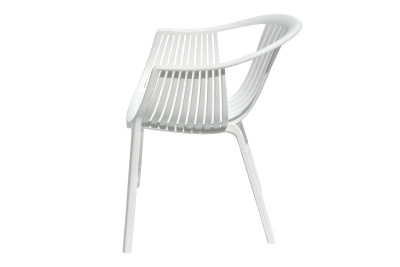 Стул пластиковый ЭСКАЛЕЙТ белый