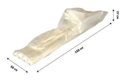 Скамья пластиковая  (белая)