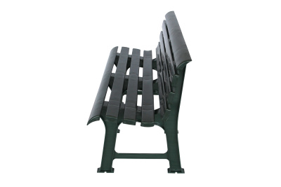 Скамья пластиковая  (темно-зеленая)