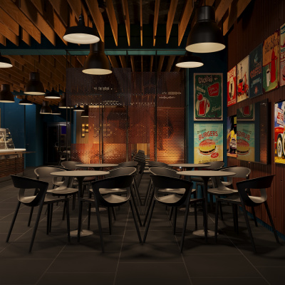 Стул пластиковый ЕВОК черный