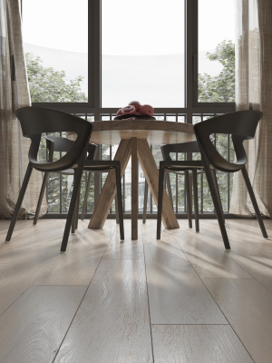 Стул пластиковый ЕВОК черный