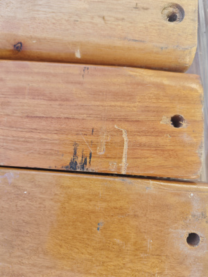 Лавочка садовая  WR5102 1250х520хН760мм  УЦЕНКА