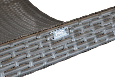 Лежак -шезлонг Вико ротанг искусственный (коричневый) (Т)