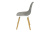 Стул пластиковый Брава серый new