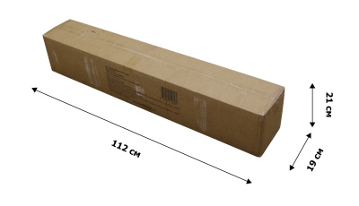 Зонт  2,0м бирюзовая полоска (уп.12шт.) 2 части