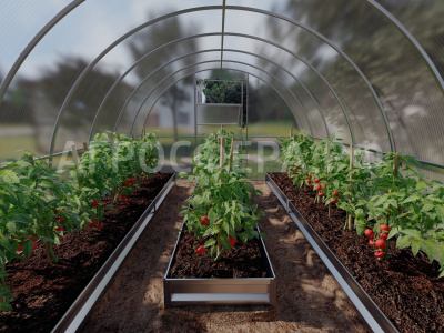 Грядка оцинкованная  1х3,94м БП-798D