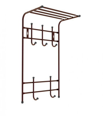 Вешалка настенная ВПТ5/А 5 крючков (медный антик)