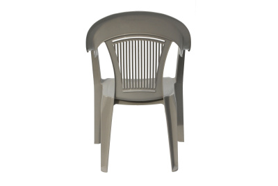 Кресло пластиковое Фламинго (серое)