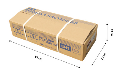 Вешалка настенная ВН5 5 крючков (медный антик)