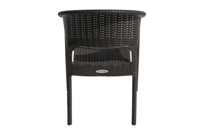 Кресло пластиковое Ola Dom (коричневое)