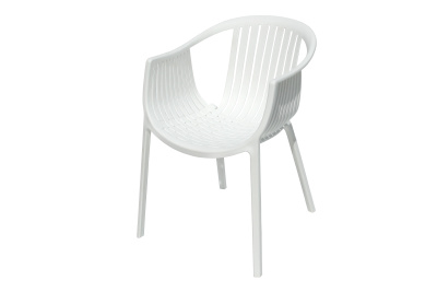 Стул пластиковый ЭСКАЛЕЙТ белый